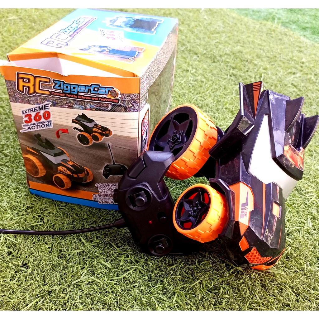 MAINAN MOBIL RC REMOTE CONTROL OFFROAD 4WD 3 COLOUR VARIATION COLLECTION  Zigger Cas beetlecar Flip Stunt Car