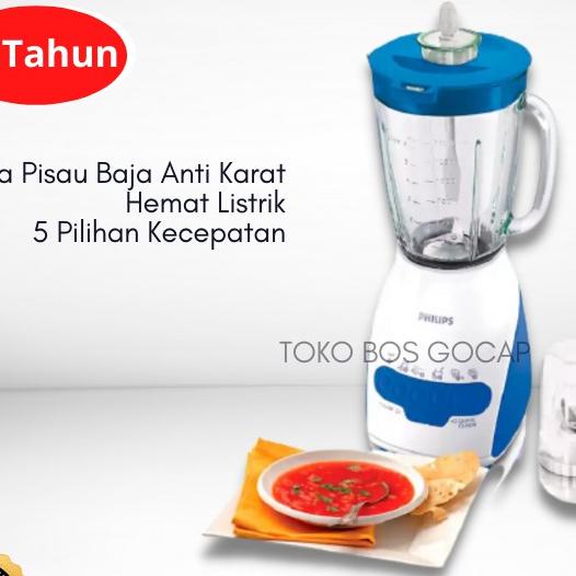 Blender Portable Philips Serbaguna Philip Belender Pilips Plastik Pilip Bumbu