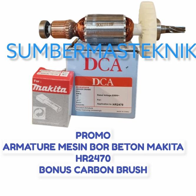 Armature Bor Makita Hr2470 Angker Bor Bobok Makita Hr 2470 Bonus Cb