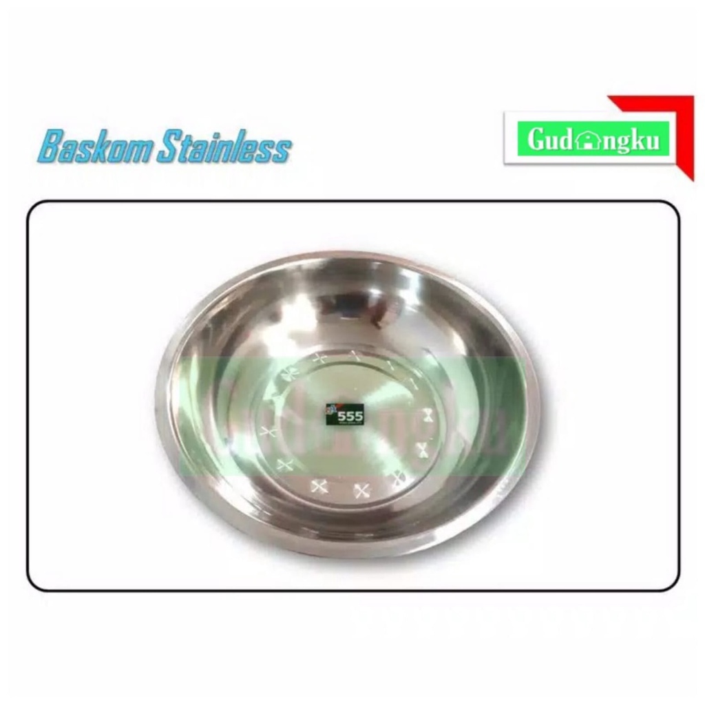 Baskom Stainless 30 cm