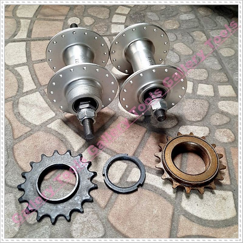 NAP HUB 32H FIXIE ALLOY SILVER Sepeda aksesoris sparepart