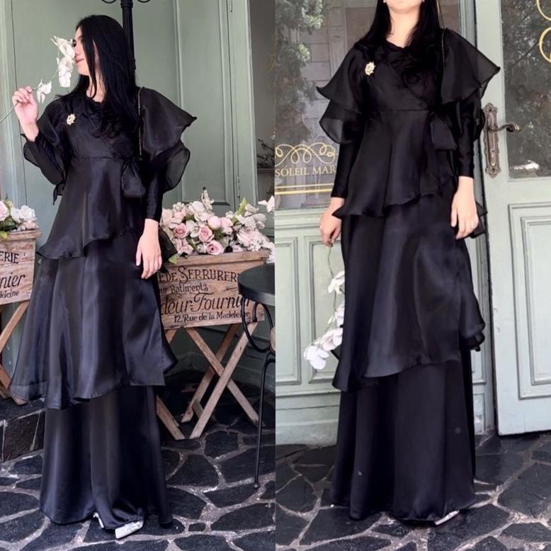 PROMO READYAURORA ORGANZA SET/SILK DRESS/GAMIS KONDANGAN/GAMIS MURAH/SATIN BVELVET DRES/JILBAB/HIJAB