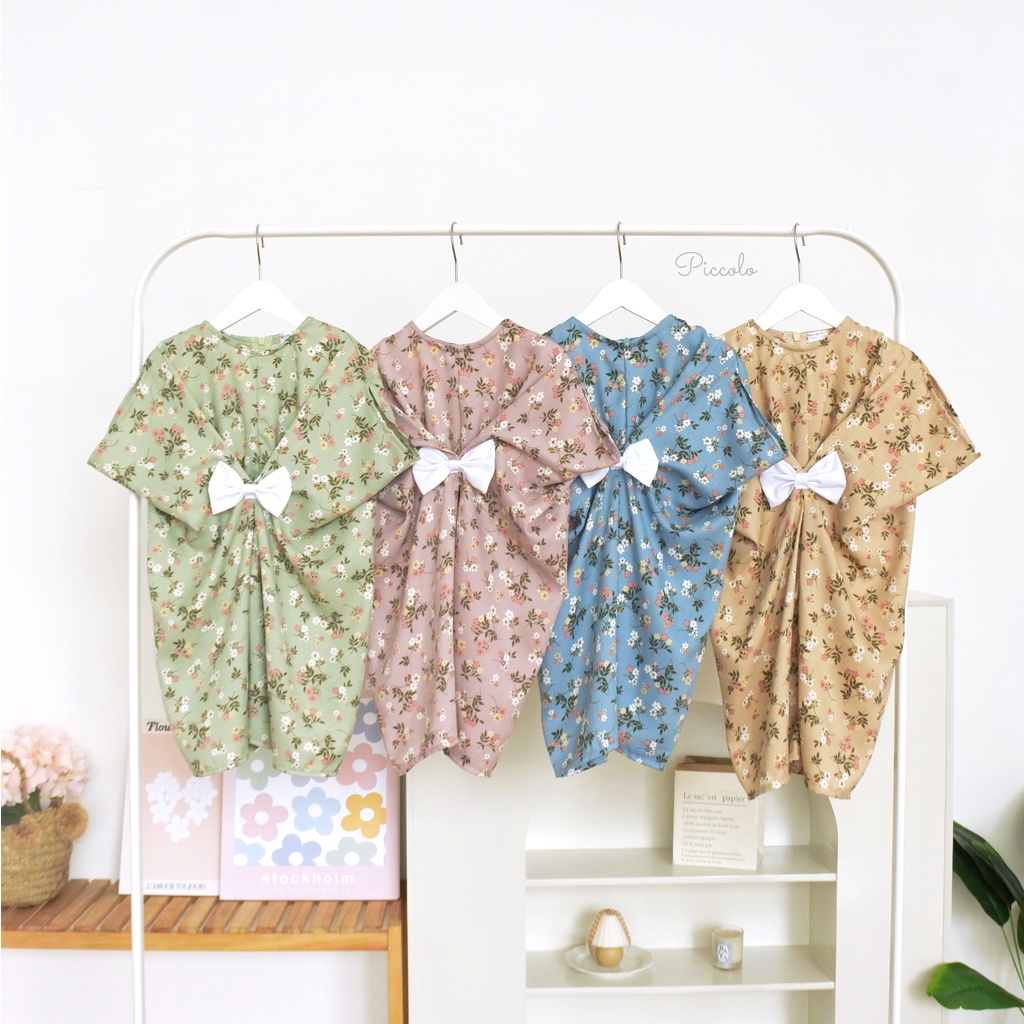 MAYA Kaftan Anak Bayi Perempuan Baju Lebaran