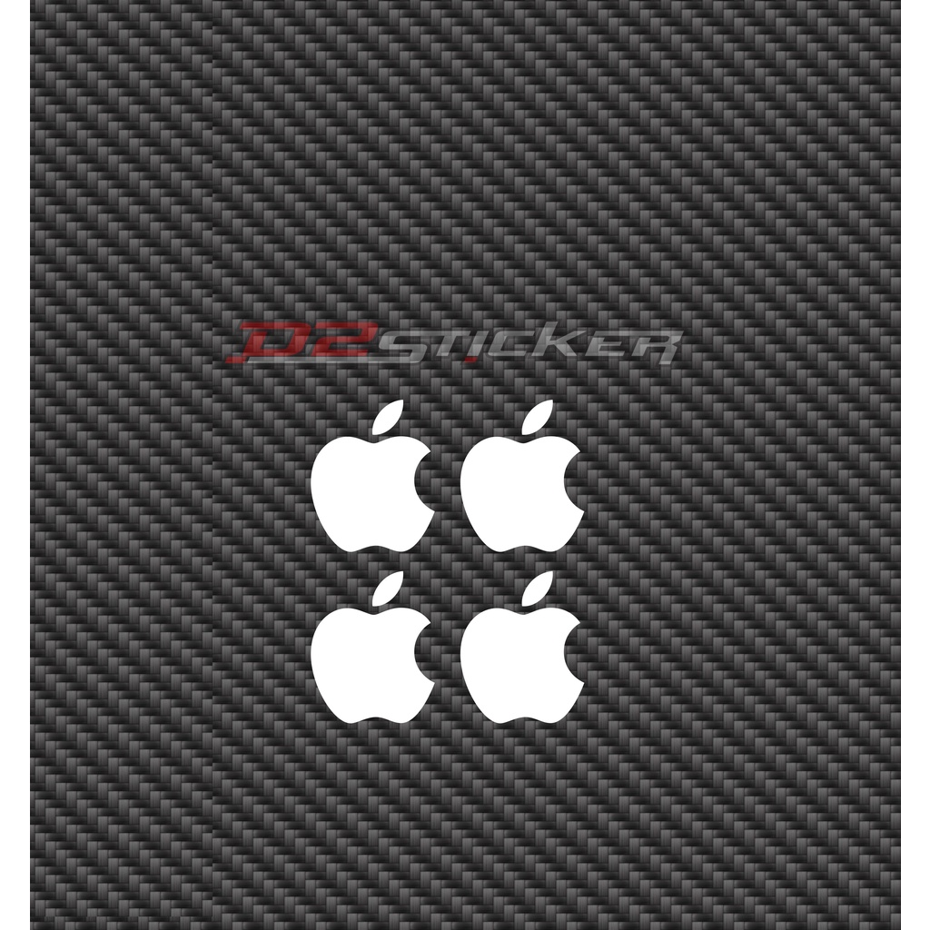 STIKER IPHONE STIKER LOGO IPHONE