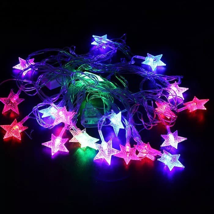 # HJ # LAMPU NATAL HIAS MULTIFUNCTION 40LED 7.5M TWINKLE LINGT STRING