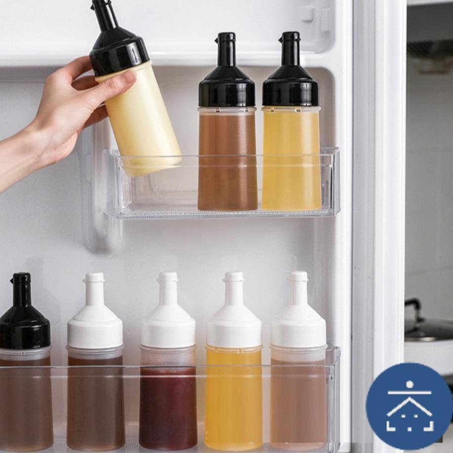12.12 sale Kunataruma - Botol Saos Plastik Kecap Tempat Saus 250 ml Tutup Putih Murah Unik Import Bu