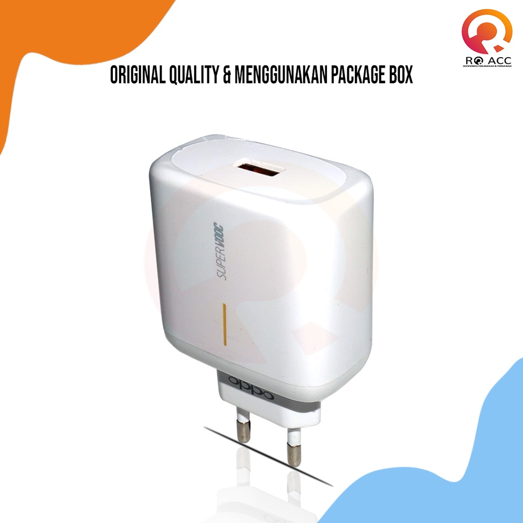 [RO ACC] 65W CHARGER CASAN OPPO TYPE C SUPERVOOC FAST CHARGING ORIGINAL