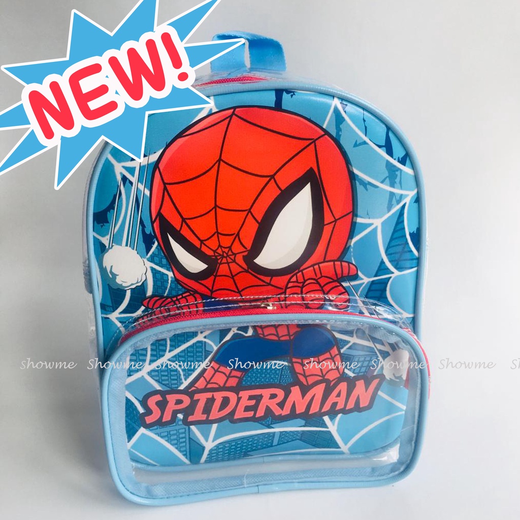 

SHOWME TAS RANSEL MIKA ANAK SEKOLAH / MIKA PREMIUM /LUNCH BAG / BINGKISAN / ULANG TAHUN / TAS BOTOL SUSU / TAS BABY / TRAVEL BAGS / TAS MIKA / GOODIE BAG SPIDERMAN CUTE BLUE