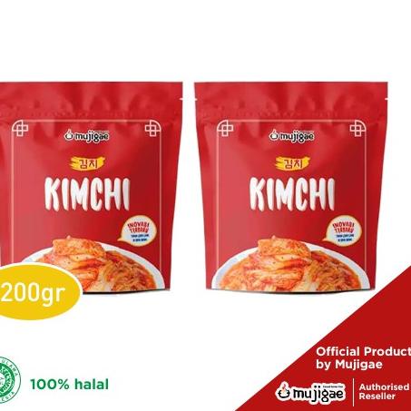 

♛ PAKET ISI 2 - Mujigae Kimchi (200 gr) / Kimchi Halal / Kimchi Ramyun ➻