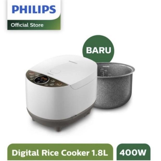 Rice Cooker Philips HD4515 Digital Putih / Magic Com Philips HD-4515