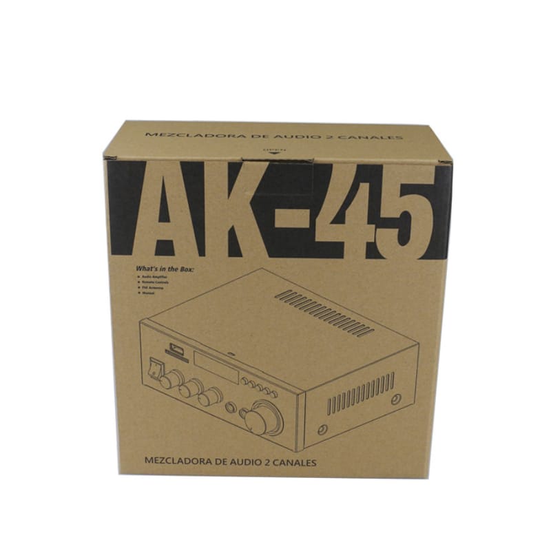Kerndy Ak-45 12volt Compact Size Audio power Amplifier Portable Sound Amplifier Ak45