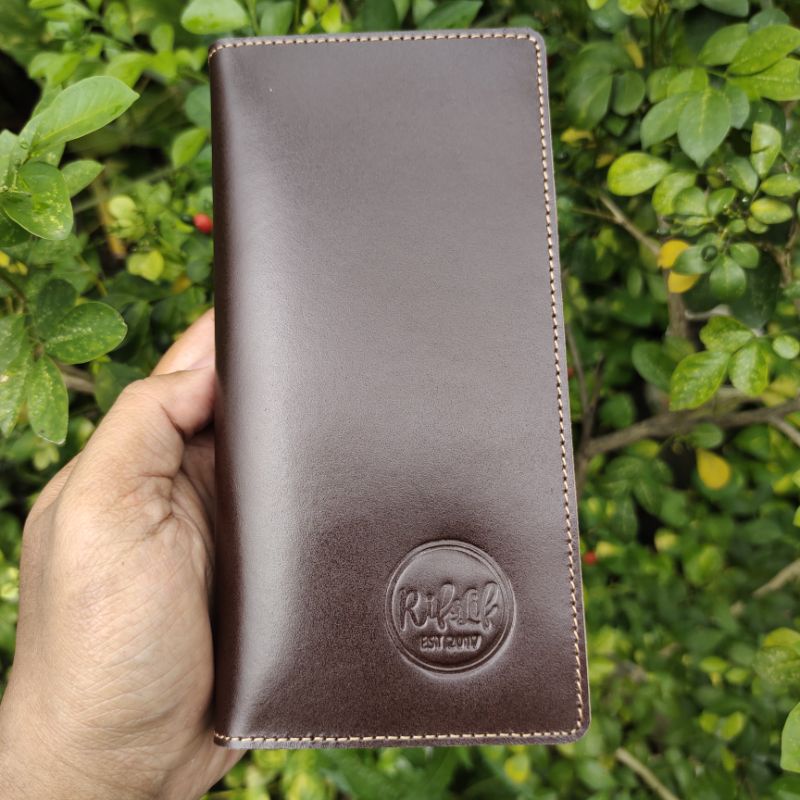 Dompet Pria Kulit Asli Long Model Panjang Elegan Kekinian