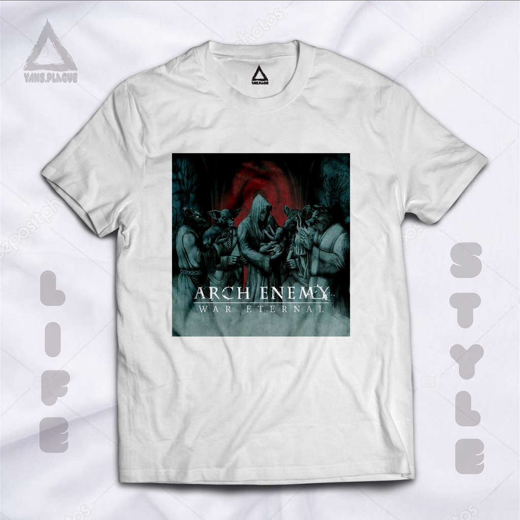 KAOS BAND ARCH ENEMY war eternal, kaos distro, tshirt keren, kaos band, kaos musik, kaos band rock, 