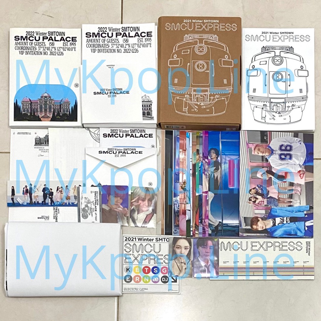 Album SMCU Palace 2021 2022 Photocard PC Haechan Karina Johnny Yangyang NCT Aespa Wayv 127 Ready Ful
