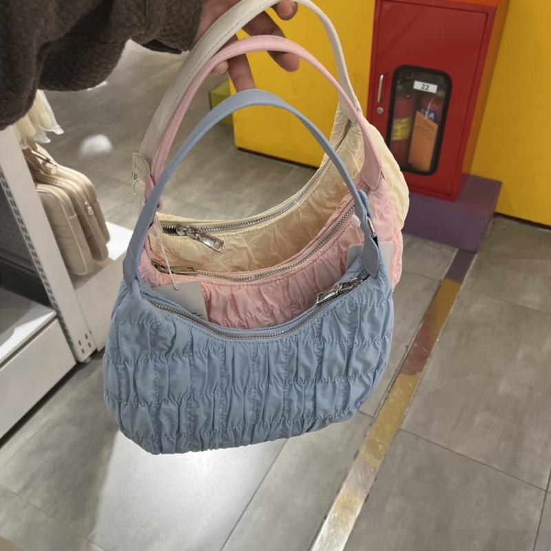 tas shoulder bag half round french fold kkv new arrival