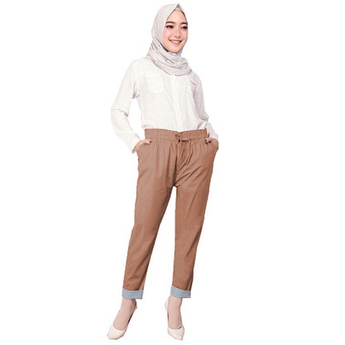 NHM Celana JUMBO BAGGY Stik Balik, Jumbo Pants Katun Street