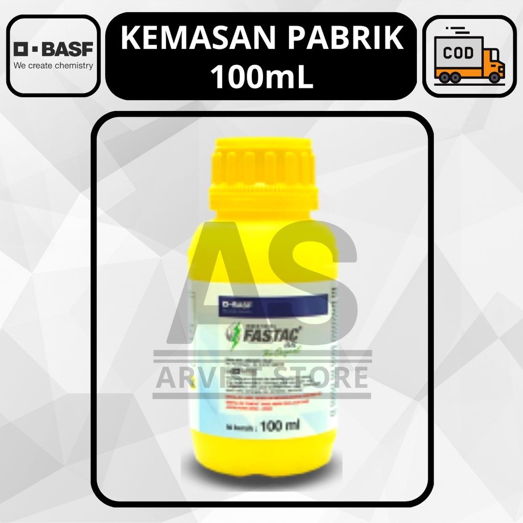 Insektisida Fastac 15EC 100ml Obat Pembasmi Hama Kutu Tanaman Bahan Aktif Alfametrin 15g/l BASF