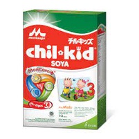 SUSU FORMULA ANAK 1-3 TAHUN | MORINAGA CHIL KID 3 SOYA VANILLA | SUSU CHIL KID 3 SOYA