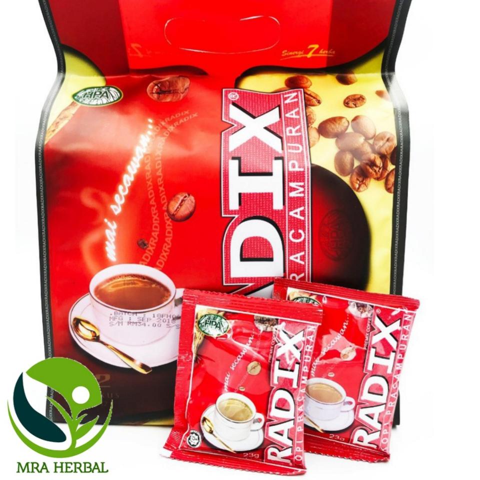 

【MEGA SALE】 Kopi Radix Hpa Malaysia | Kopi Radix Jumbo HPA | Kopi Radix Original ISI 32 Sachet || Cofee k-link 20 Sachet ORIGINAL