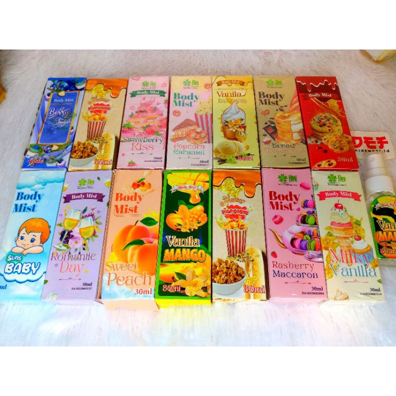 Fleo Body Mist 30ml / Parfum Spray Pewangi Badan