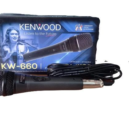 ✪ MIC KENWOOD KW 660- MICROPHONE KENWOOD -MIC KABEL ➻