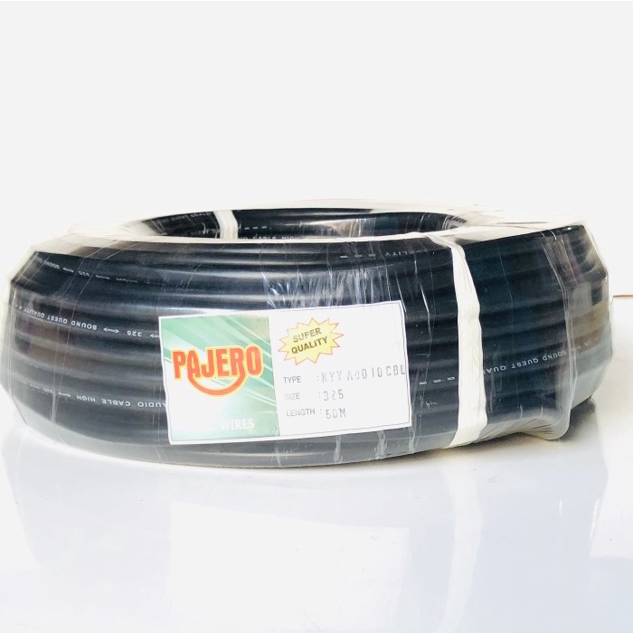 Terlaris Kabel Serabut 3X2.5 Nyyhy Pajero Hitam Per Meter