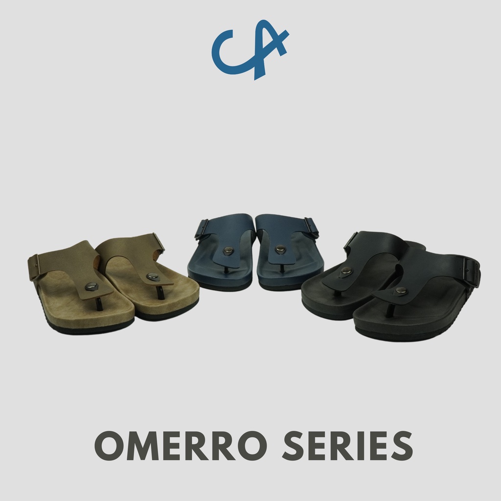 Sandal Pria Distro Cloka Kasual Santai Sendal Puyuh Cowok Dewasa Original Omerro Cloka