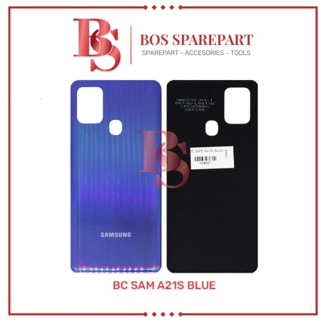 TUTUP BELAKANG SAMSUNG A21S BLUE / BACK DOOR / BACK COVER