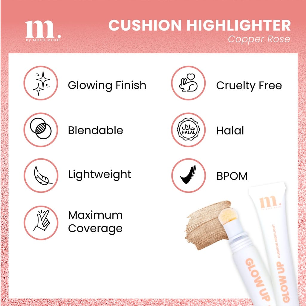 Moko Moko Glow Up Cushion Highlight