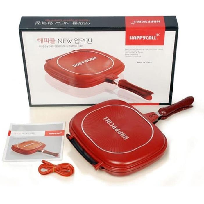 ✵ HAPPYCALL Double Pan /HAPPYCALL Grill 32 CM ✥