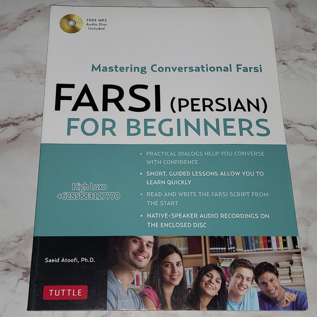 Buku Farsi Persian For Beginner AUDIO Include CD TUTTLE Mastering Conversational Free MP3 Audio Disc