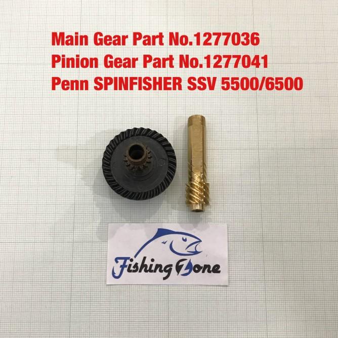 Penn Part - Main Gear + Pinion Gear Ssv 5500/6500 Spinning Reel