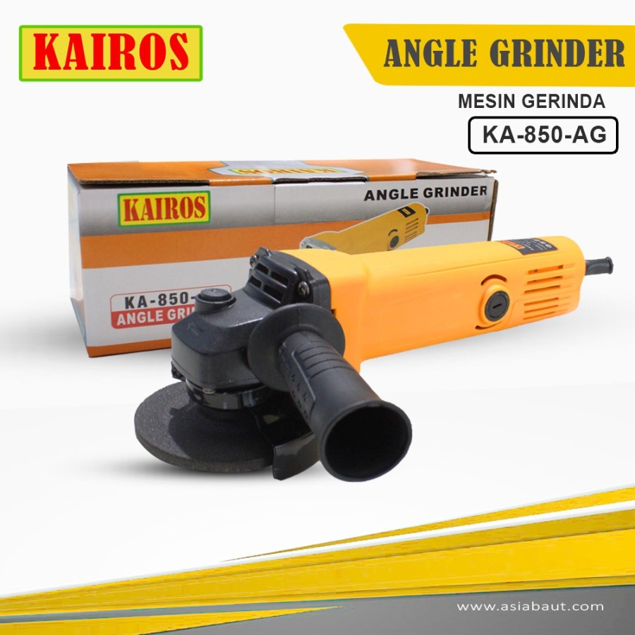 HARGA PROMO TERMURAH DAN TERLARIS!!!! GERINDA KAIROS ANGLE GRINDER/ GERINDA 4&quot; KA-850AG