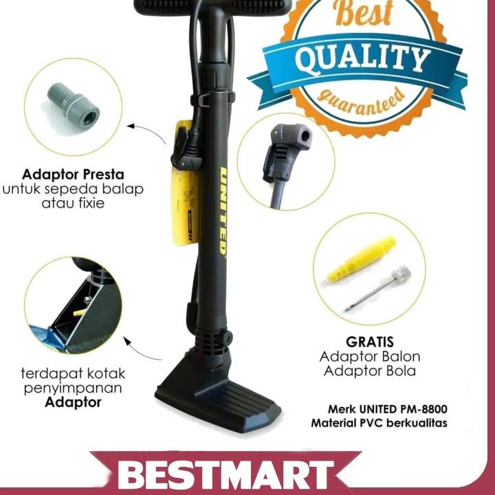 ◊ Pompa Angin Sepeda United / Pompa Angin / Pompa Ban / Pompa Motor ➱