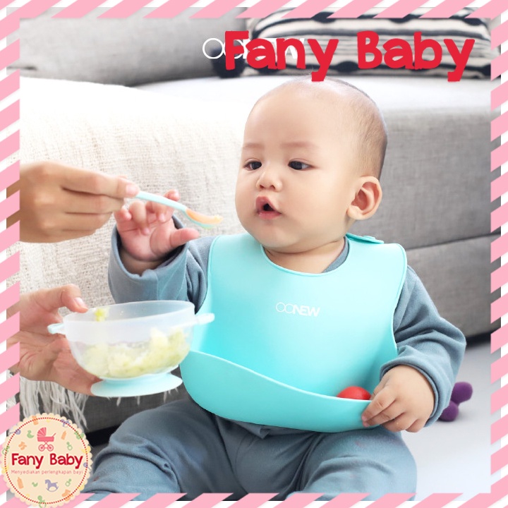 OONEW SILICONE WATERPROOF BABY BIB / TB-1695