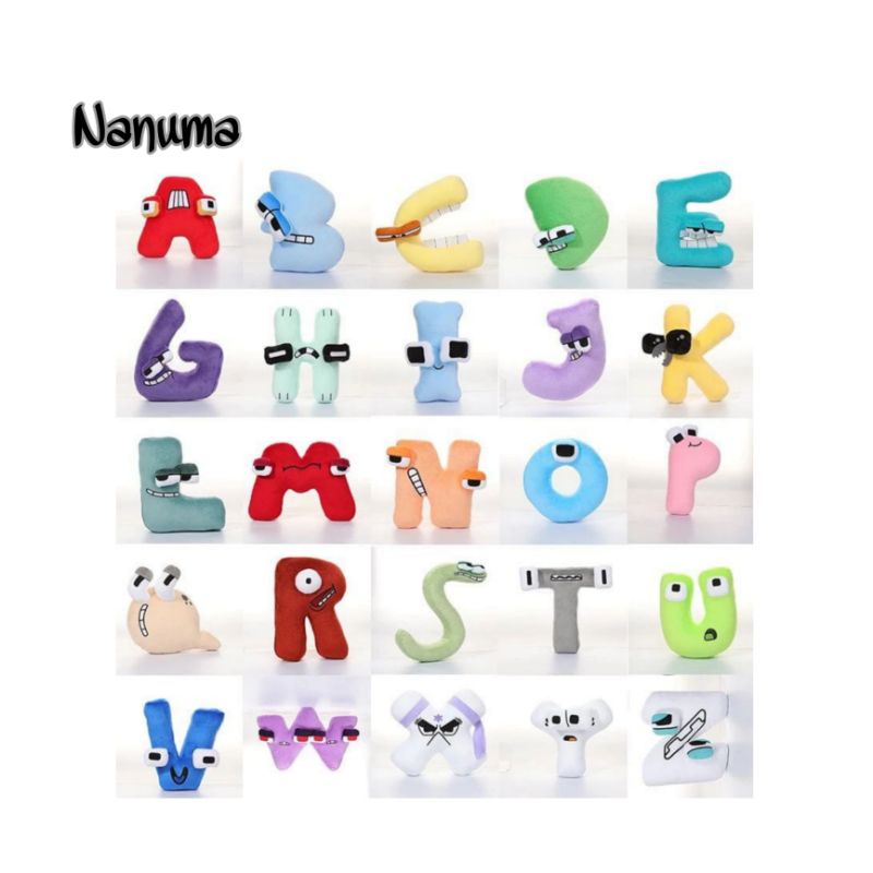 N098 - Boneka Alphabet Lore - 1333