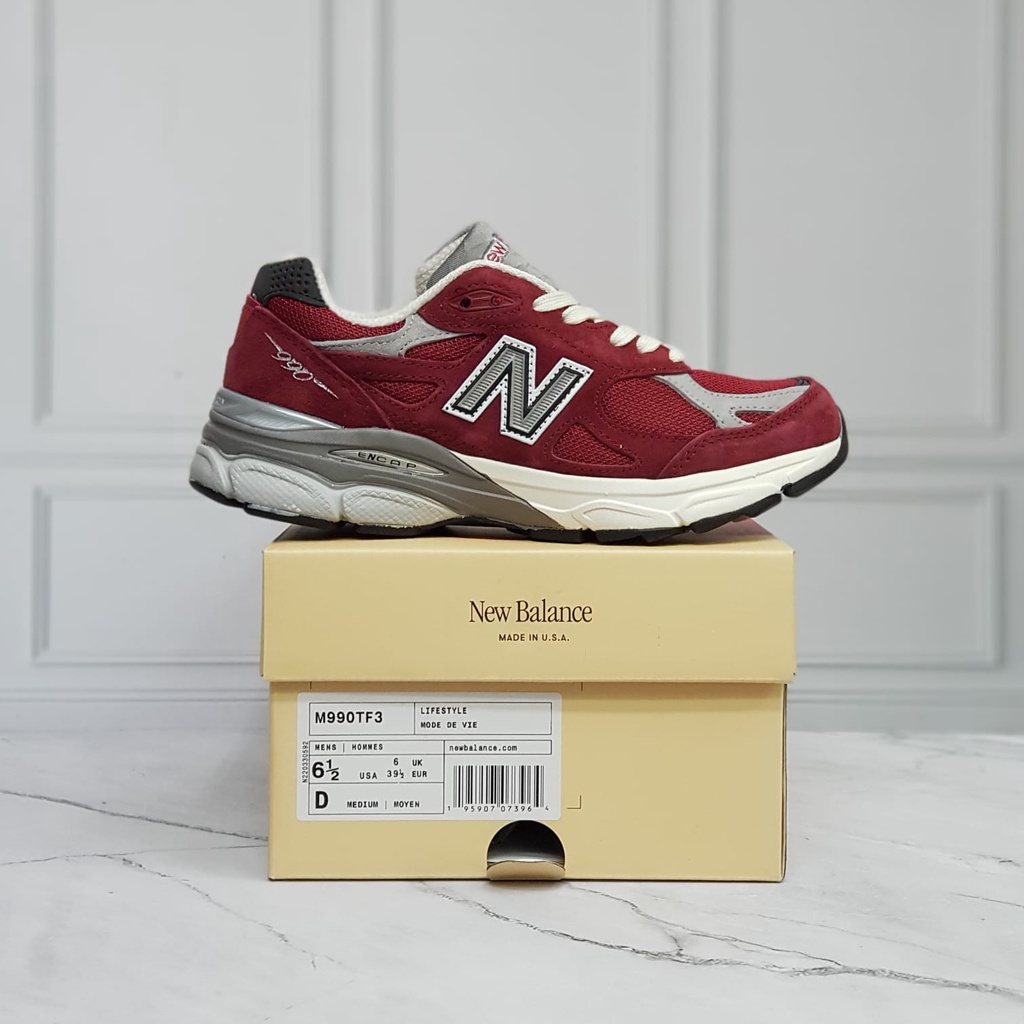 NB 990 TF3/NEW BALANCE/SEPATU PRIA/SEPATU OLAHRAGA/SEPATU NB/SNEAKERS WANITA/SNEAKERS PRIA/ORIGINAL NEW BALANCE