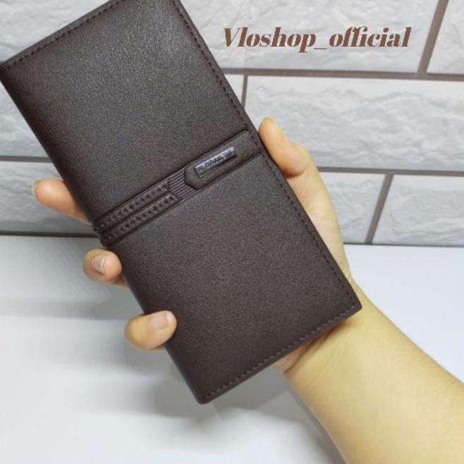 ❋ Dompet pria / dompet pria panjang / dompet panjang pria kulit import ➱
