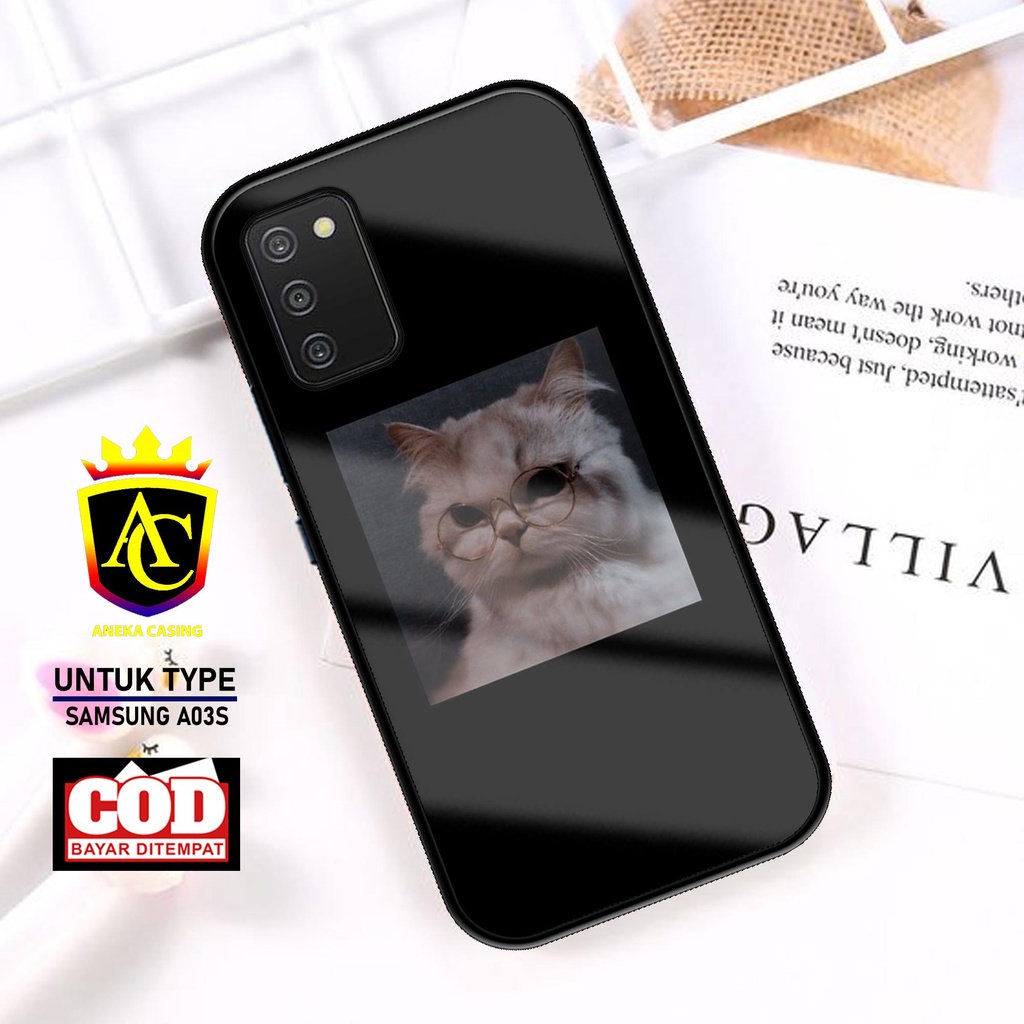Case Samsung A03S Casing Aneka Case [Kucing] Case Glossy Case Aesthetic Custom Case Anime Case Hp Sa