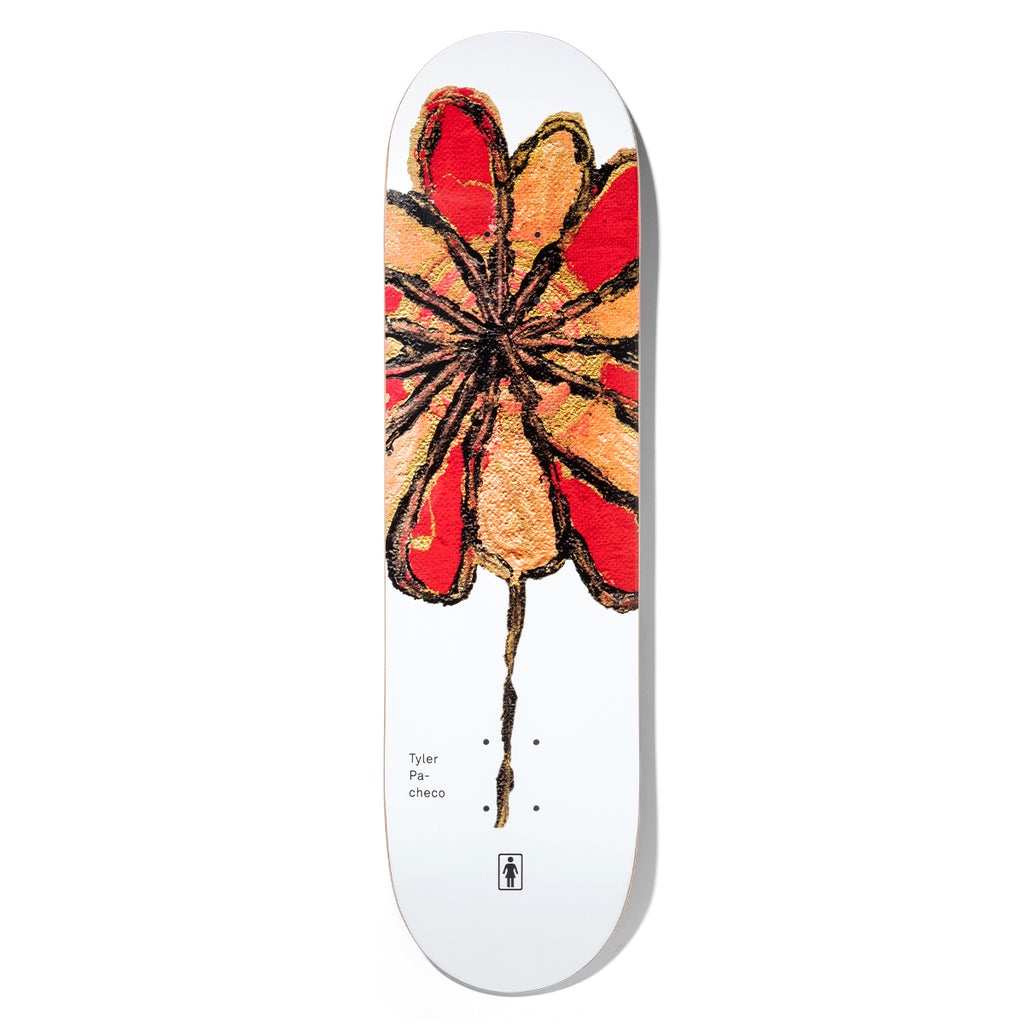 Pacheco 8.0” Blooming Girl Skateboard Deck