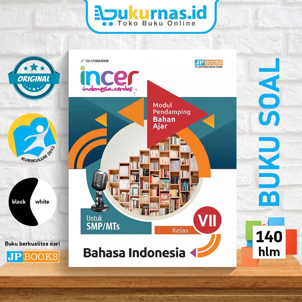 Buku Pendamping Bahasa Indonesia SMP Kelas 7 LKS Incer