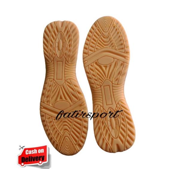 outsole sepatu tapak sepatu karet mentah untuk badminton/futsal {PRY.24Ma23w}