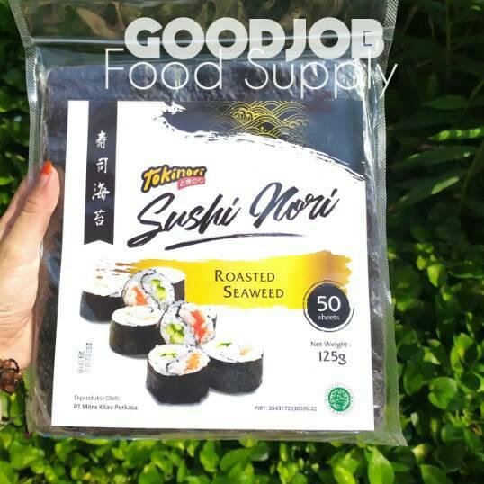 

♞ TOKINORI SUSHI HALAL 50's | Yakinori 50 Lembar | Rumput Laut untuk Sushi | Yaki Sushi Nori ✵