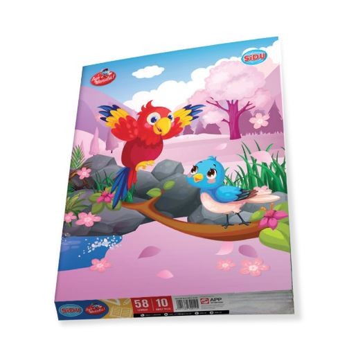 

DNN- [PACK] BUKU SIDU 58 LEMBAR / BUKU TULIS SINAR DUNIA 58