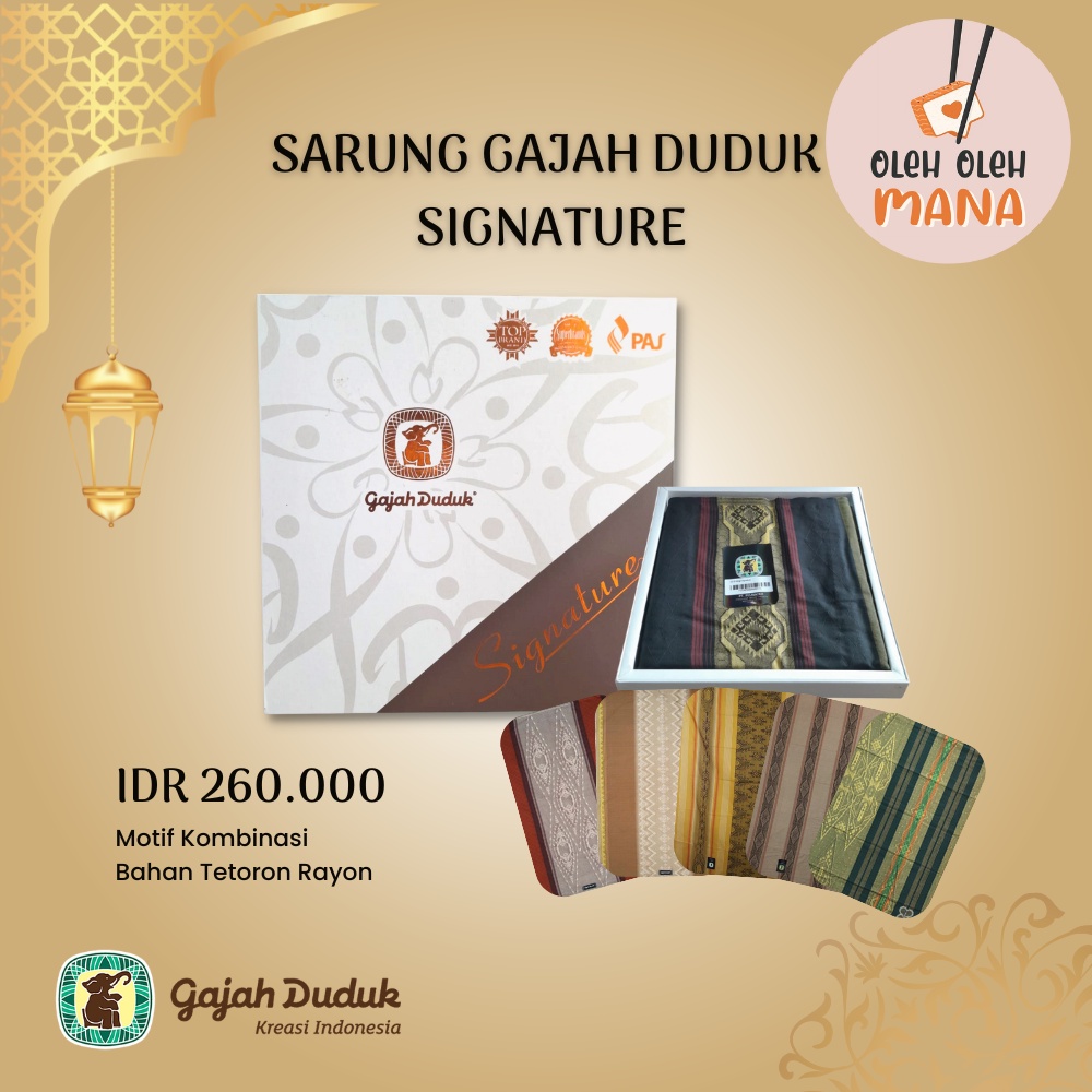 Sarung Gajah Duduk Signature