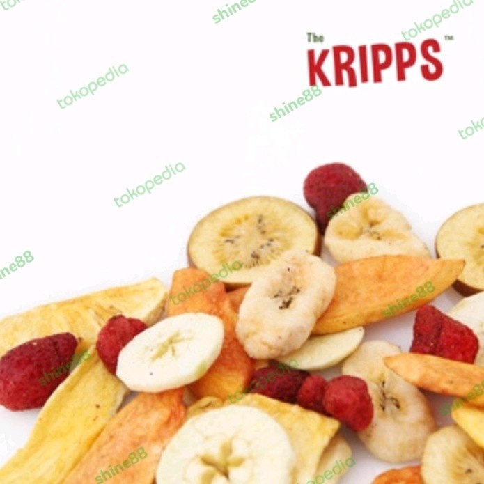 

Terlaris ✨ -Keripik buah / vegan chips fruits The Kripps - reguler- 2.2.23