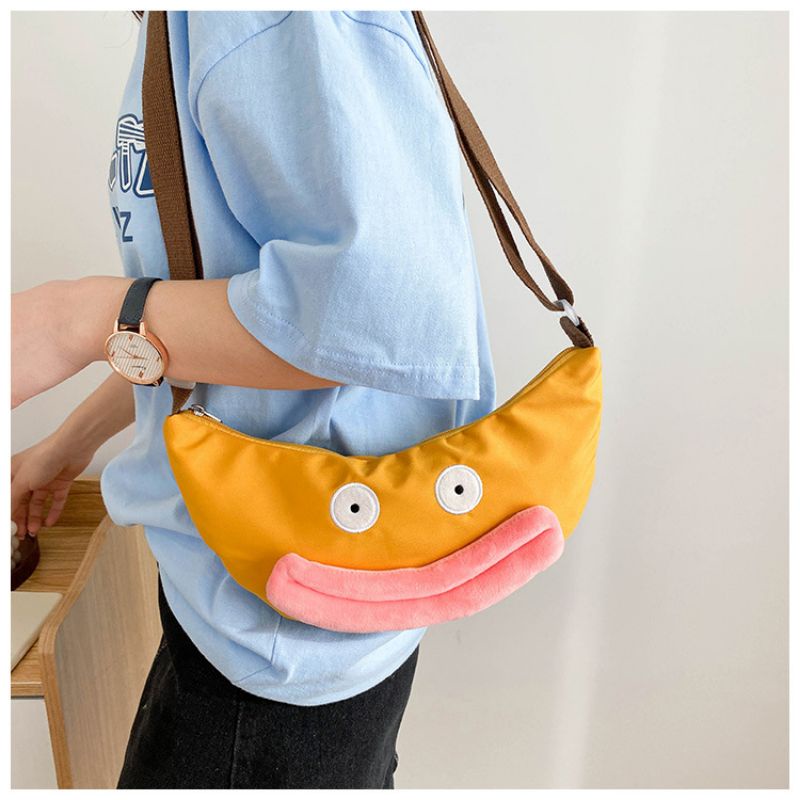 Tas Pinggang Waistbag Import desain Lucu/Tas Punggung/Buat Kado/Tas Pisang/Tas Anak/ Waistbag YangYang [READY Jakarta]