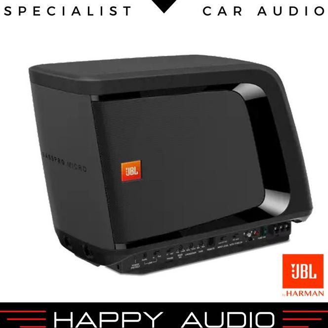 Subwoofer Aktif Jbl Basspro Micro 8 Inch Bassbox Bass Box Audio Mobil