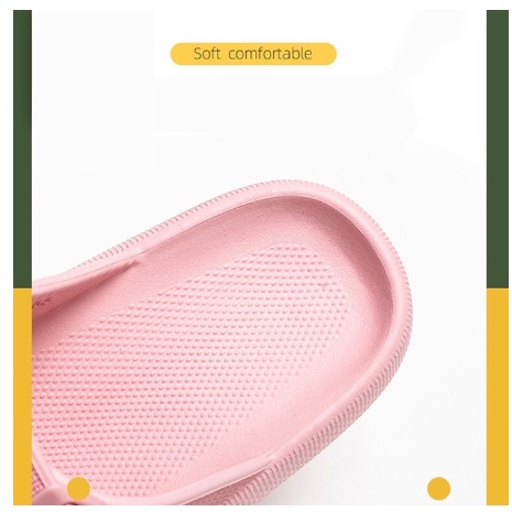 Sandal Korea macaron Wanita dan Cewek Kekinian berbahan eva tebal