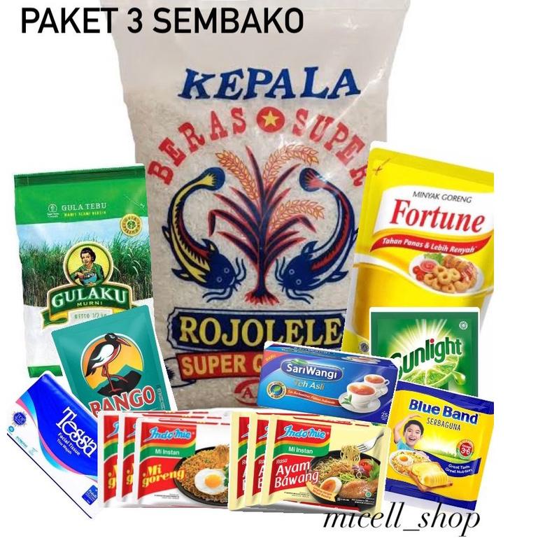 

☇ PAKET 3 SEMBAKO SUPER MURAH ○
